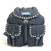 Pre-owned Fabric backpacks Prada Vintage , Black , Dames