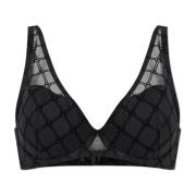 BH met logo Emporio Armani , Black , Dames