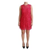 Schokkend Roze Mini Bodycon Jurk Dolce & Gabbana , Pink , Dames