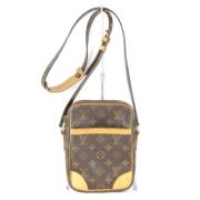 Pre-owned Canvas louis-vuitton-bags Louis Vuitton Vintage , Brown , Da...