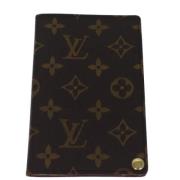 Pre-owned Canvas wallets Louis Vuitton Vintage , Brown , Dames