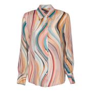 Gestreept Overhemd Lange Mouw Multicolor PS By Paul Smith , Multicolor...