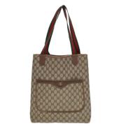 Pre-owned Fabric gucci-bags Gucci Vintage , Beige , Dames