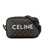 Pre-owned Plastic shoulder-bags Celine Vintage , Black , Dames