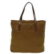 Pre-owned Fabric prada-bags Prada Vintage , Green , Dames