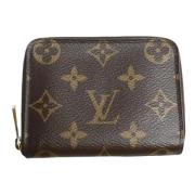 Pre-owned Canvas wallets Louis Vuitton Vintage , Brown , Dames