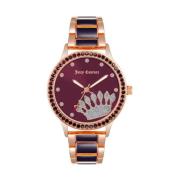 Roségouden Damesmode Horloge Juicy Couture , Pink , Dames