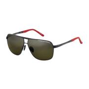 Gepolariseerde Groene Lens Zonnebril Porsche Design , Black , Unisex