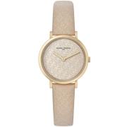 Beige Dames Quartz Analoog Horloge Pierre Cardin , Beige , Dames