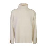 Beige Sweaters voor Stijlvolle Look Le Tricot Perugia , Beige , Dames