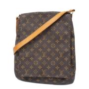 Pre-owned Canvas louis-vuitton-bags Louis Vuitton Vintage , Brown , Da...