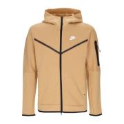 Tech Fleece Zip Hoodie Nike , Beige , Heren