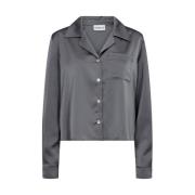 Grijze Abano1 Shirt Marella , Gray , Dames