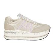 Beth Sneaker - Stijlvol en Comfortabel Premiata , Beige , Dames