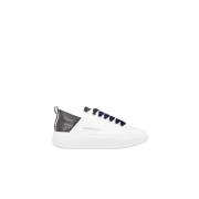 Wembley Woman White Blue Sneakers Alexander Smith , White , Dames