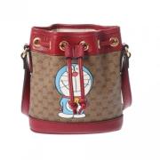 Pre-owned Canvas gucci-bags Gucci Vintage , Brown , Dames