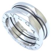 Pre-owned White Gold rings Bvlgari Vintage , Gray , Dames