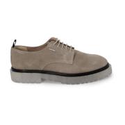 Beige Leren Veterschoenen Antony Morato , Beige , Heren