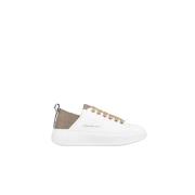 Wit Goud Wembley Vrouw Sneakers Alexander Smith , White , Dames