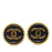 Pre-owned Metal chanel-jewelry Chanel Vintage , Yellow , Dames