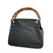 Pre-owned Nylon handbags Gucci Vintage , Black , Dames