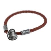 Pre-owned Leather bracelets Bottega Veneta Vintage , Brown , Dames