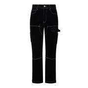 Zwarte werkbroek jeans Amiri , Black , Heren