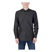 Klassieke Grijze Button-Up Shirt Antony Morato , Gray , Heren