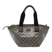 Pre-owned Canvas gucci-bags Gucci Vintage , Black , Dames