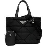 Pre-owned Fabric prada-bags Prada Vintage , Black , Dames