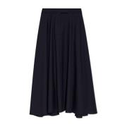 Wollen Rok Officine Générale , Blue , Dames