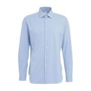 Actieve Textiel Tailor Shirt met 3D Stretch Gender , Blue , Heren