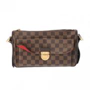 Pre-owned Fabric shoulder-bags Louis Vuitton Vintage , Brown , Dames