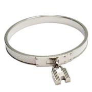 Pre-owned Metal bracelets Hermès Vintage , Gray , Dames