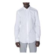 Witte Button-Front Shirt Klassieke Stijl Antony Morato , White , Heren