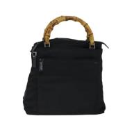 Pre-owned Fabric gucci-bags Gucci Vintage , Black , Dames