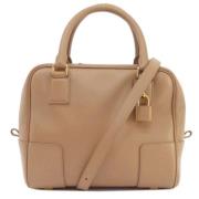 Pre-owned Leather handbags Celine Vintage , Brown , Dames