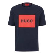 Stijlvolle Heren T-shirt Hugo Boss , Blue , Heren