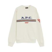 Adam Sweatshirt voor Mannen A.p.c. , Beige , Dames