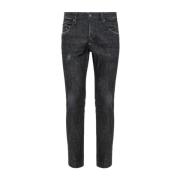 Zwarte Jeans Ss22 Katoen Elastaan Dsquared2 , Black , Dames