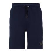 Mannen Zomer Shorts Klassiek Sportief Ontwerp Hugo Boss , Blue , Heren