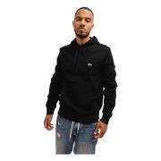 Basis Hoodie Heren Zwart Lacoste , Black , Heren