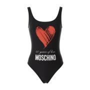 40 Jaar Liefde Badpak Moschino , Black , Dames