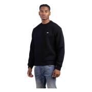 Basis Sweater Heren Zwart Lacoste , Black , Heren