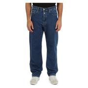 Straight Fit Jeans Vijf Zakken M9Z1 Replay , Blue , Heren