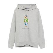 Grijze Sweatshirt Aw24 Herenmode Ralph Lauren , Gray , Heren