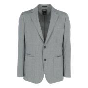 Techmerino Elegant Suit Ermenegildo Zegna , Gray , Heren