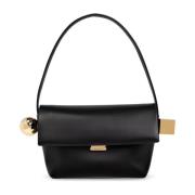 Schoudertas Le Rond Carre Jacquemus , Black , Dames