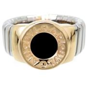 Pre-owned Metal rings Bvlgari Vintage , Gray , Heren