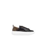 Zwart Zand Sportieve Elegantie Sneakers Alexander Smith , Black , Dame...